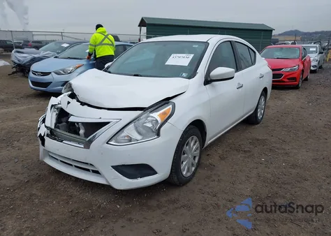 2019 Nissan Versa 1.6 Sv z USA, uszkodzony, nr VIN 3N1CN7AP0KL851131